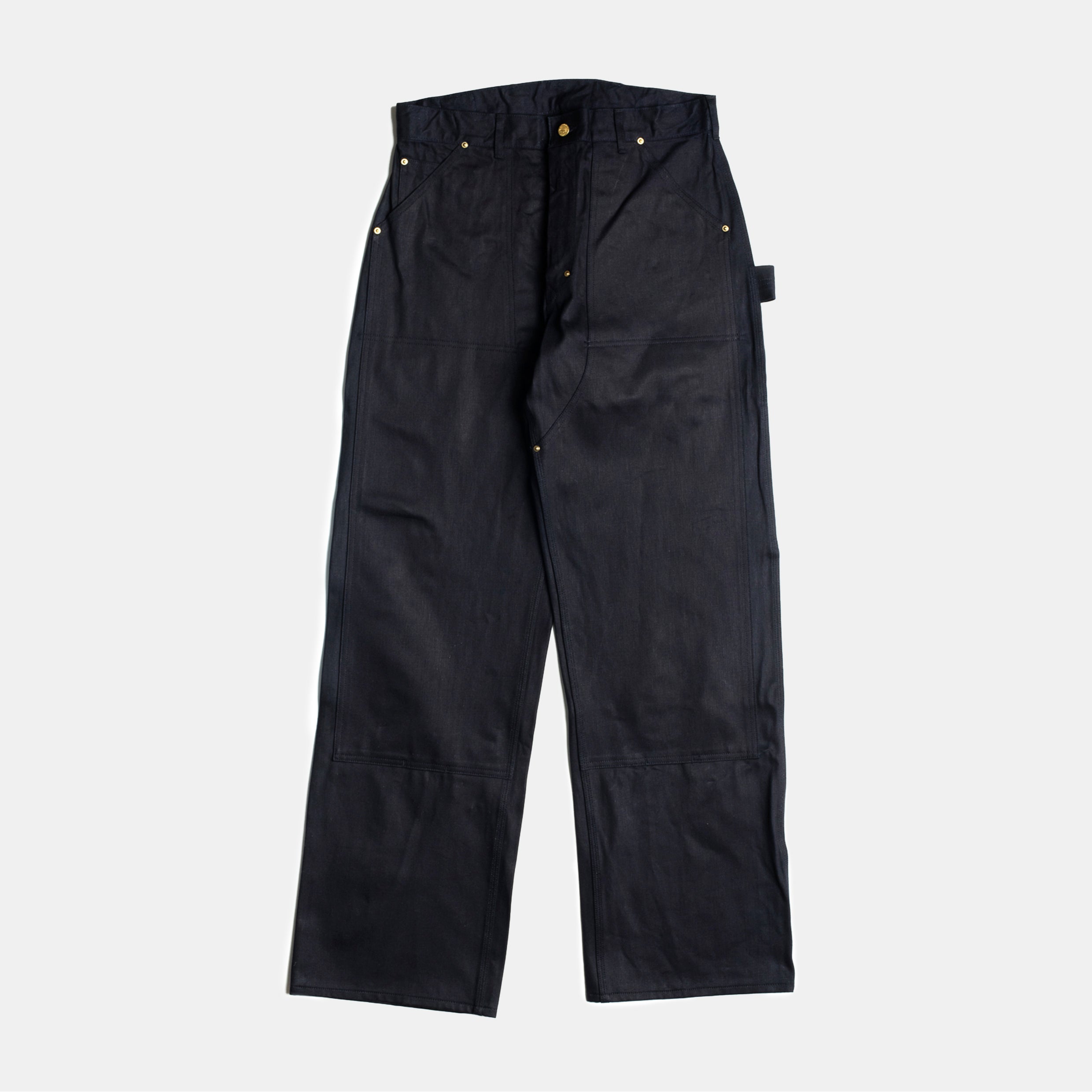 Double Knee Pant Indigo – Bryceland's London Double Knee Pant Indigo – Bryceland's London