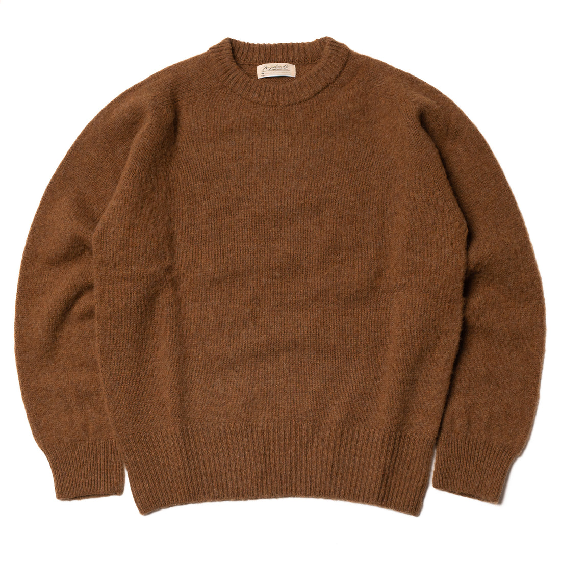Bryceland's Shaggy Shetland Sweater Pecan