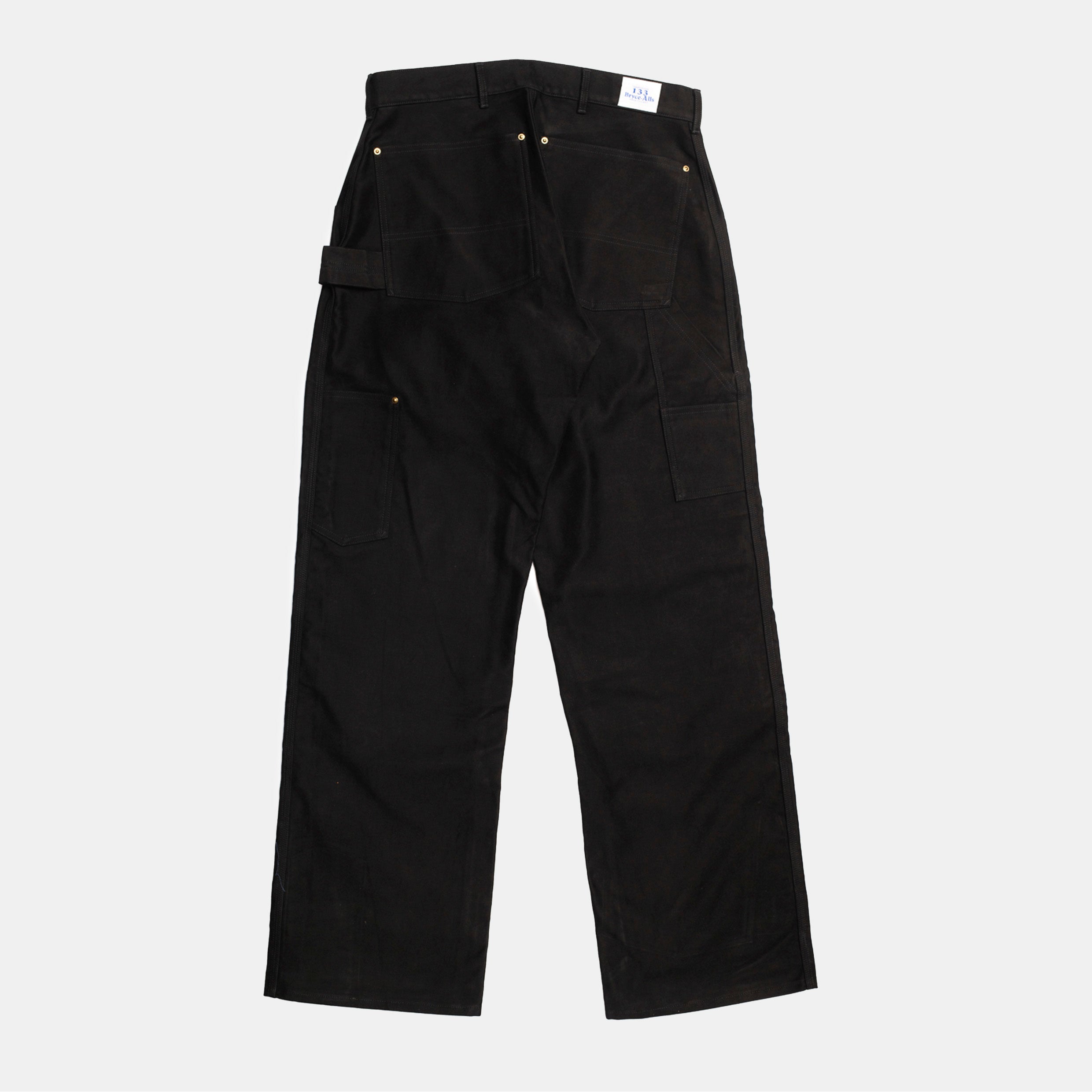 Moleskin Double Knee Pant Black – Bryceland's London