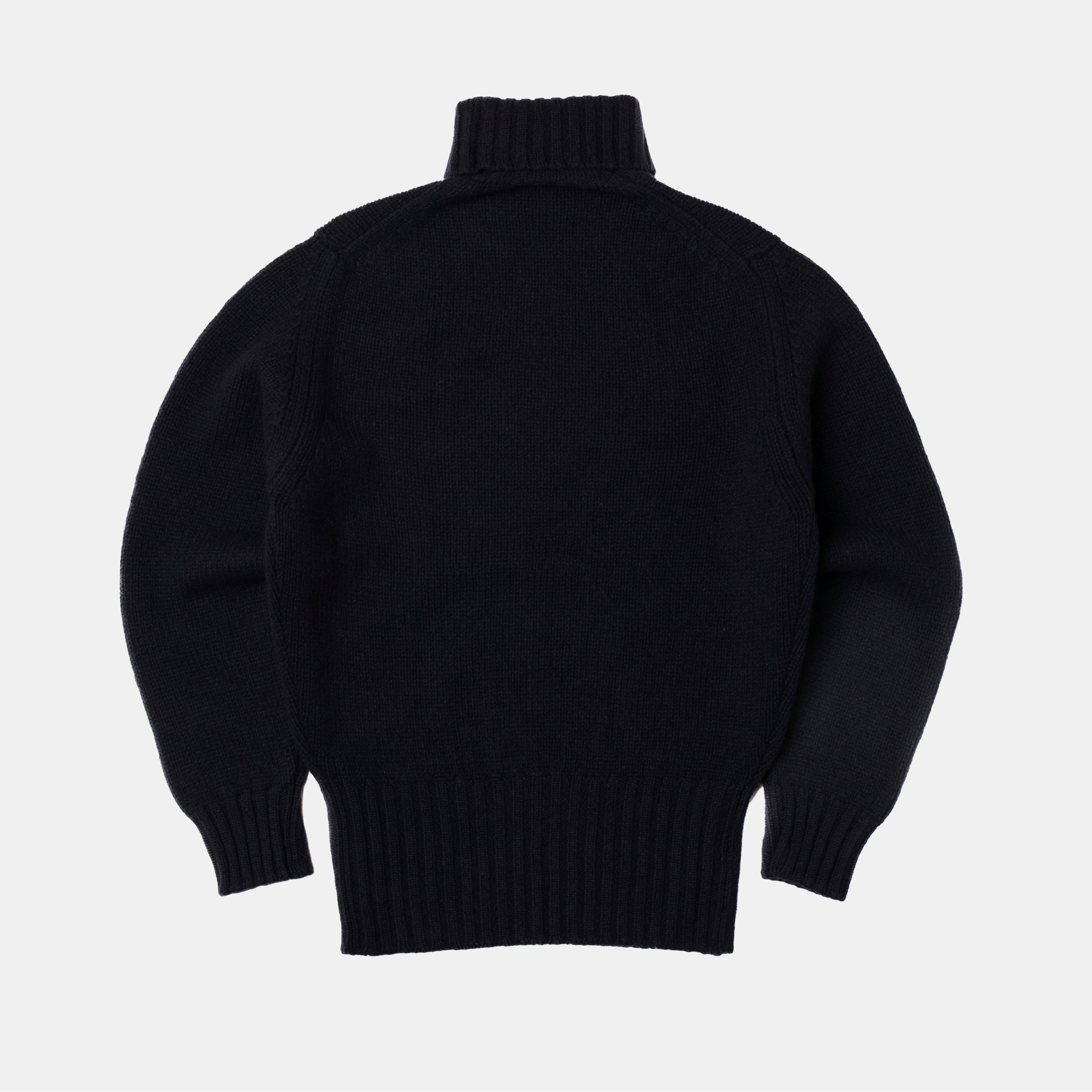 RAF Rollneck Pullover Navy – Bryceland's London
