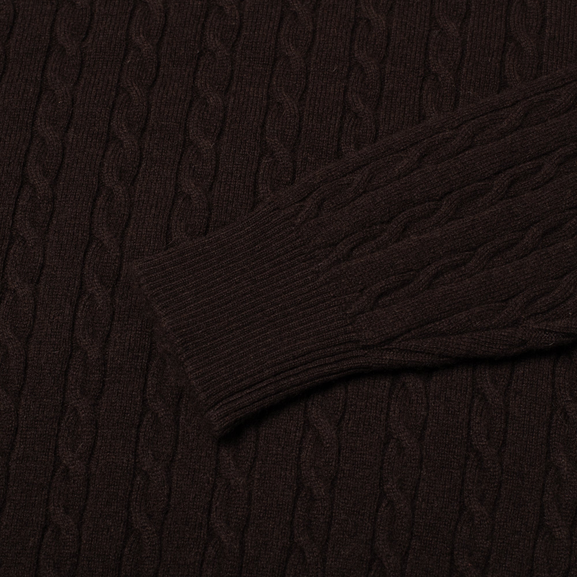 Brown/Burgundy Ribbed Pullover