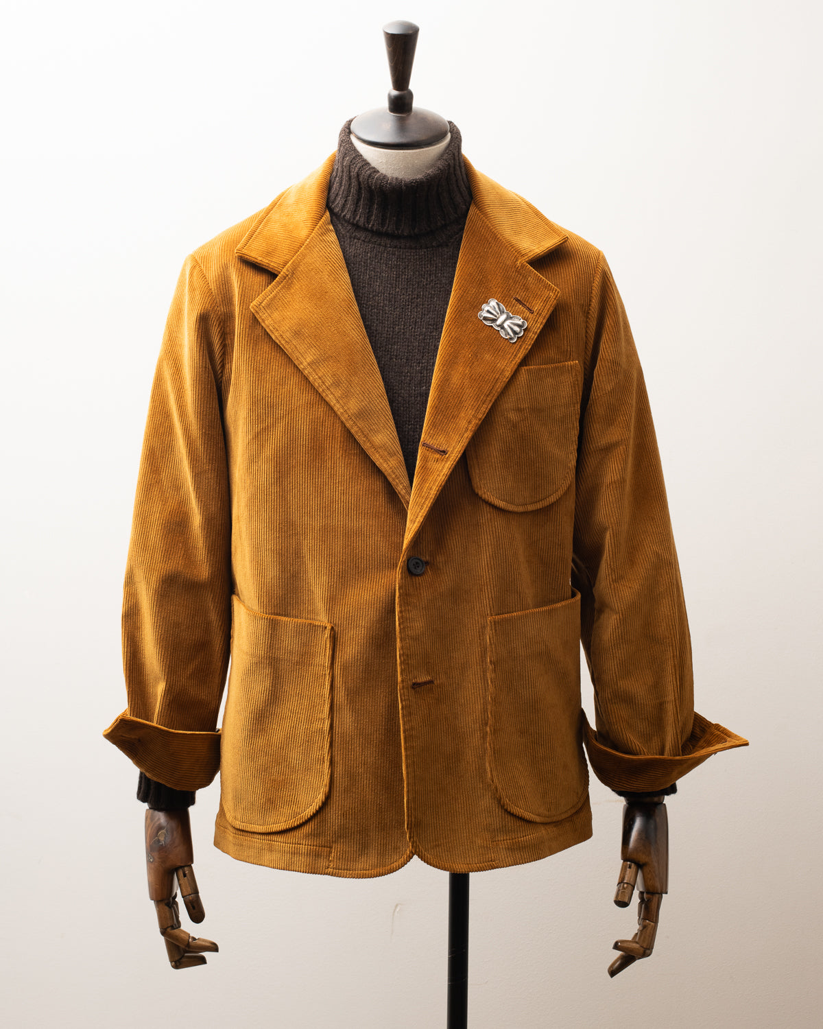 Easy Jacket Corduroy Light Brown – Bryceland's London