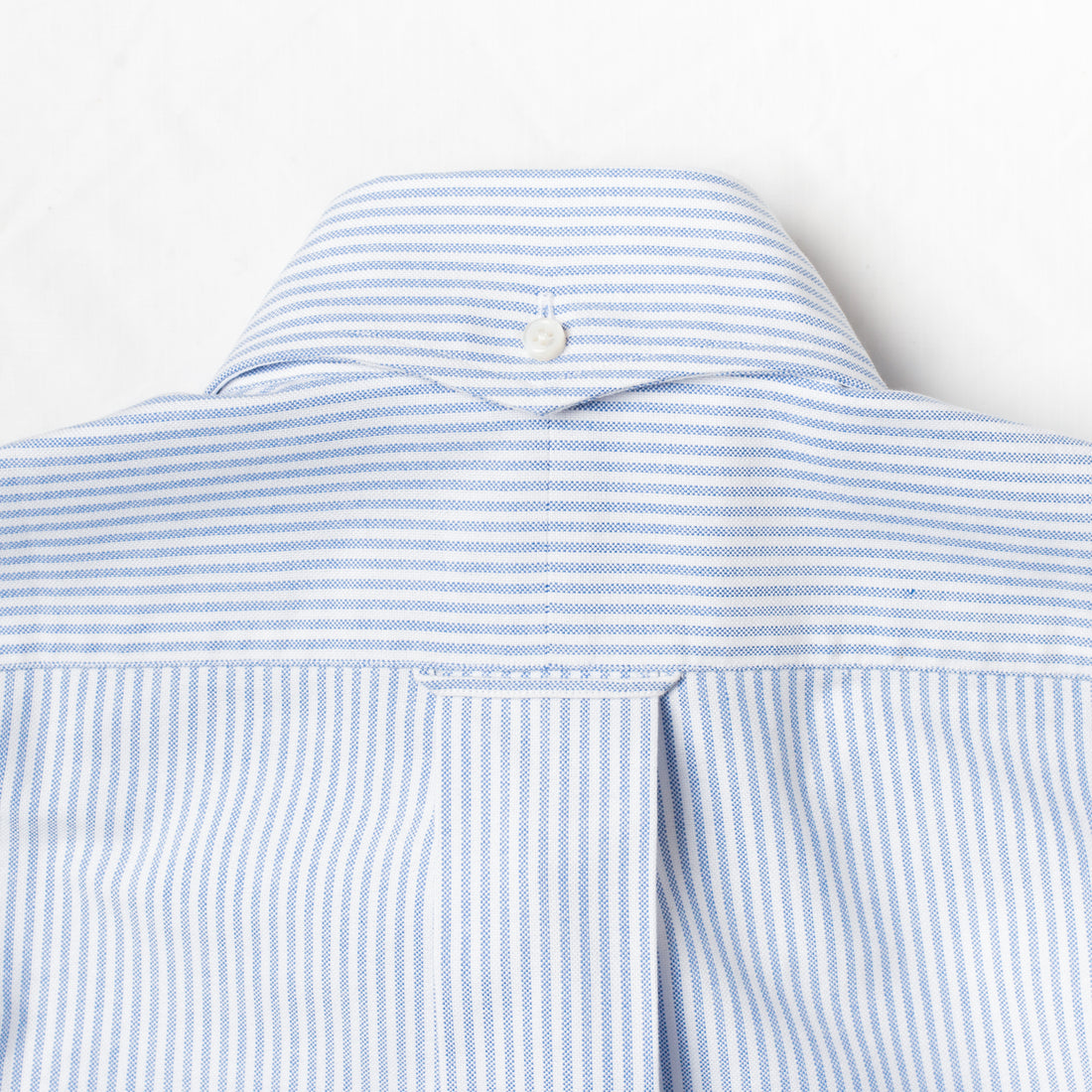 Bryceland's Perfect OCBD Striped Shirt Blue