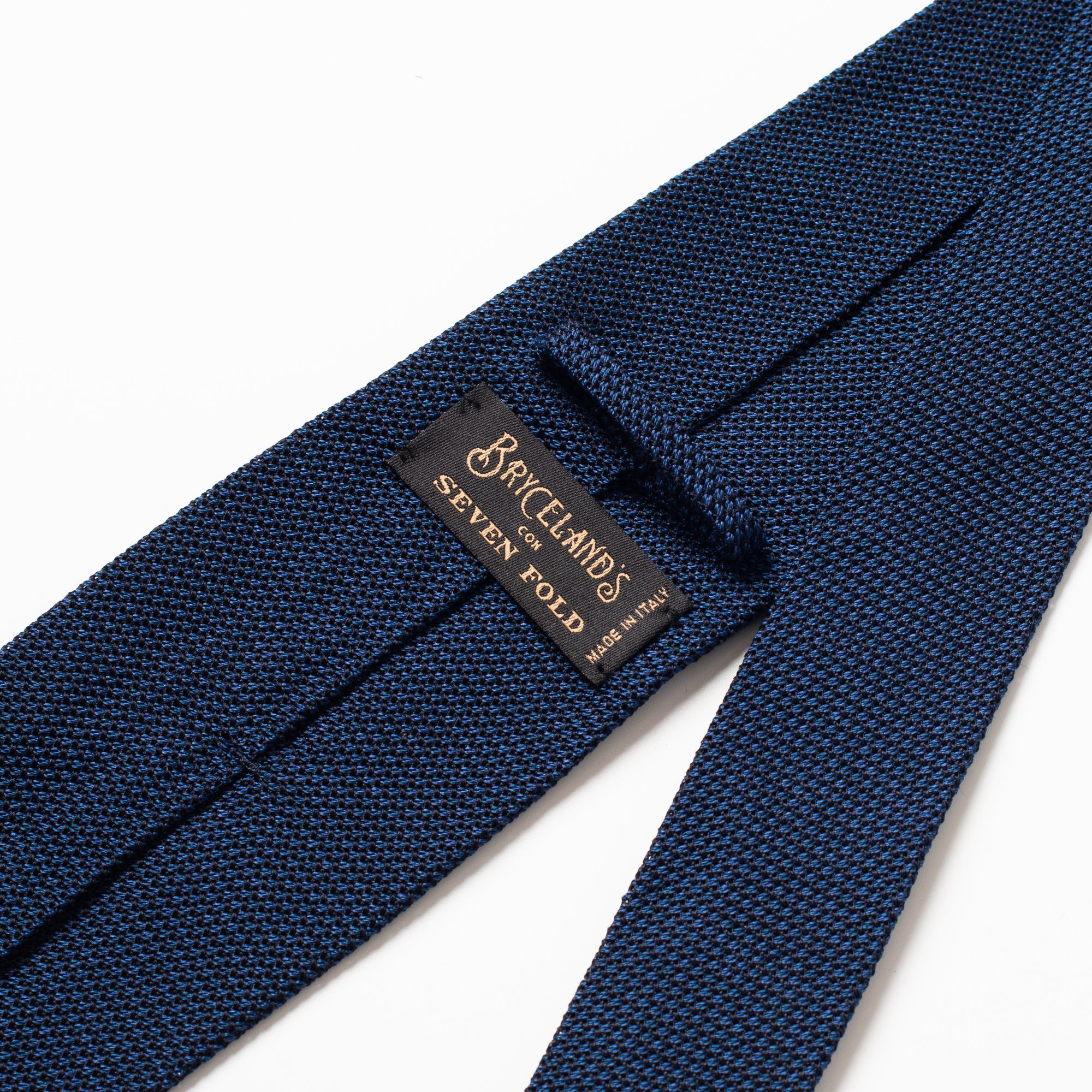 navy grenadine tie