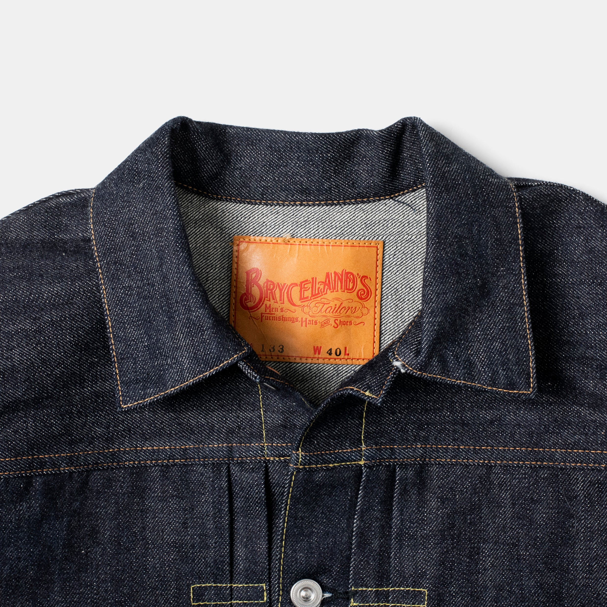 Denim 133 Jacket Unsanforized | Bryceland's & Co. – Bryceland's London