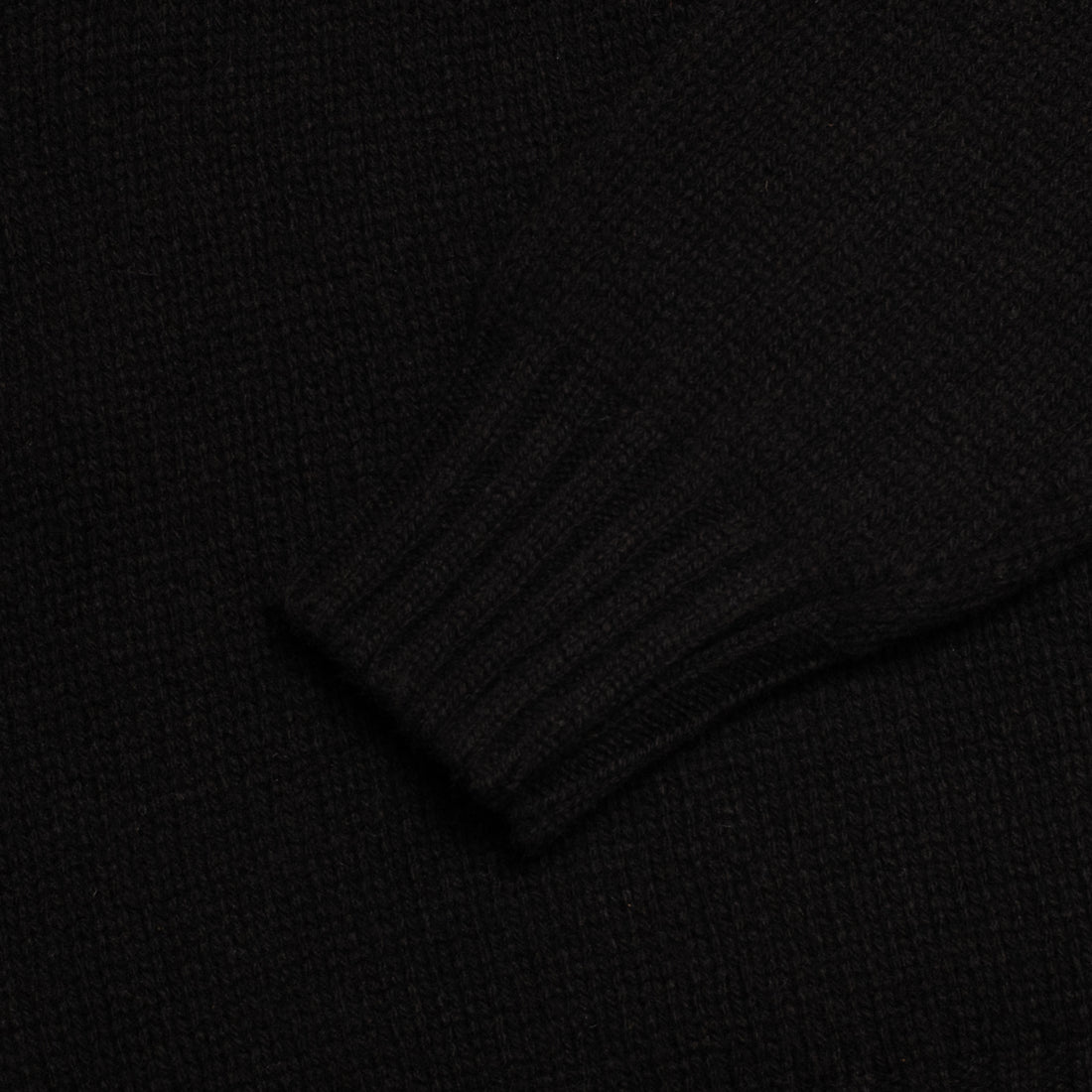 Bryceland's RAF Rollneck Shawl Collar Pullover Black