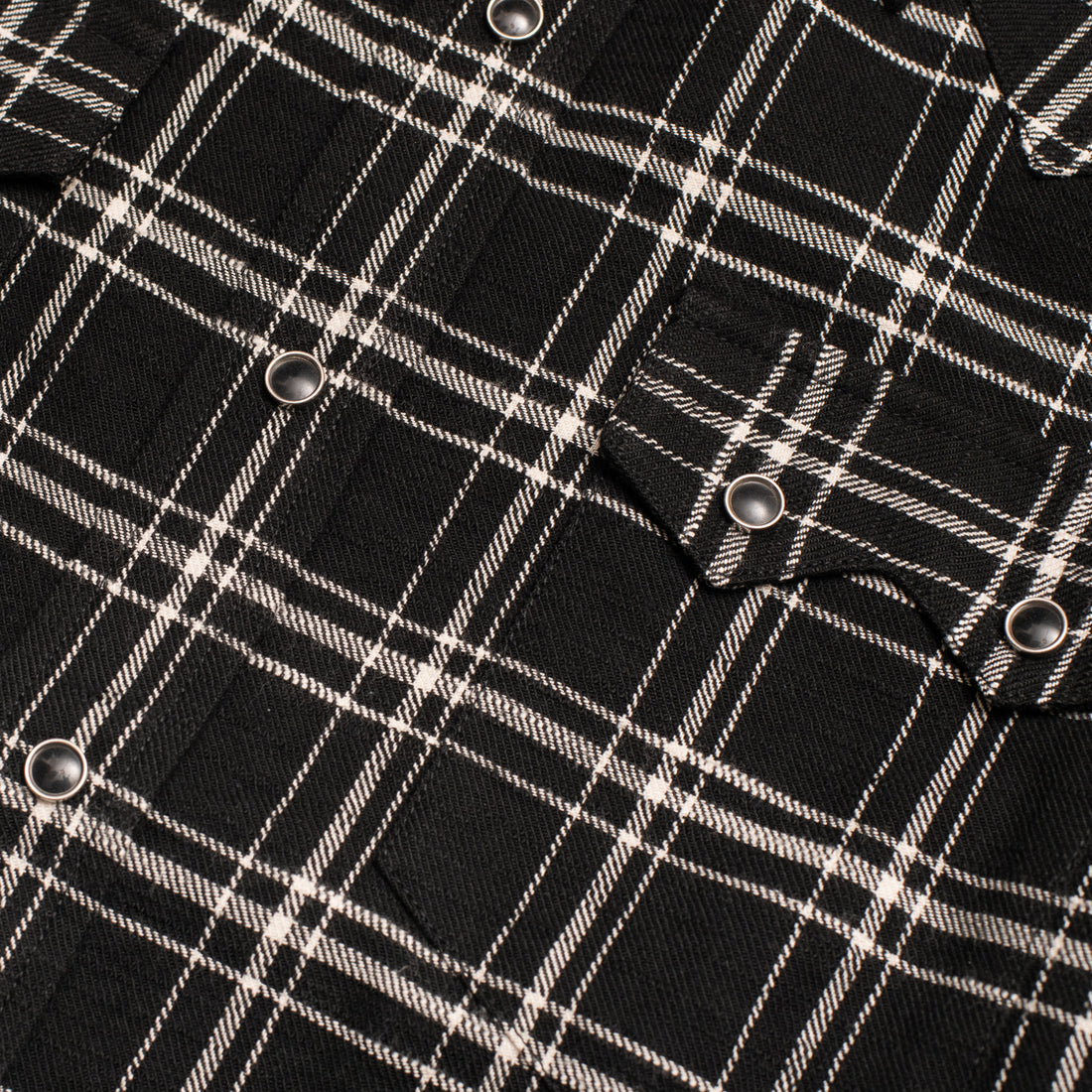 Bryceland's Sawtooth Westerner Black Check Flannel