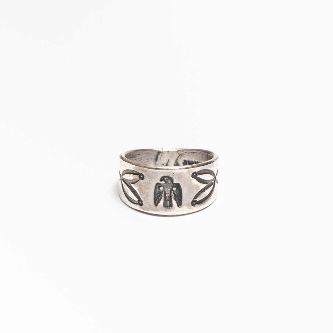Red Rabbit Trading Co. Fly True Sterling Band Ring