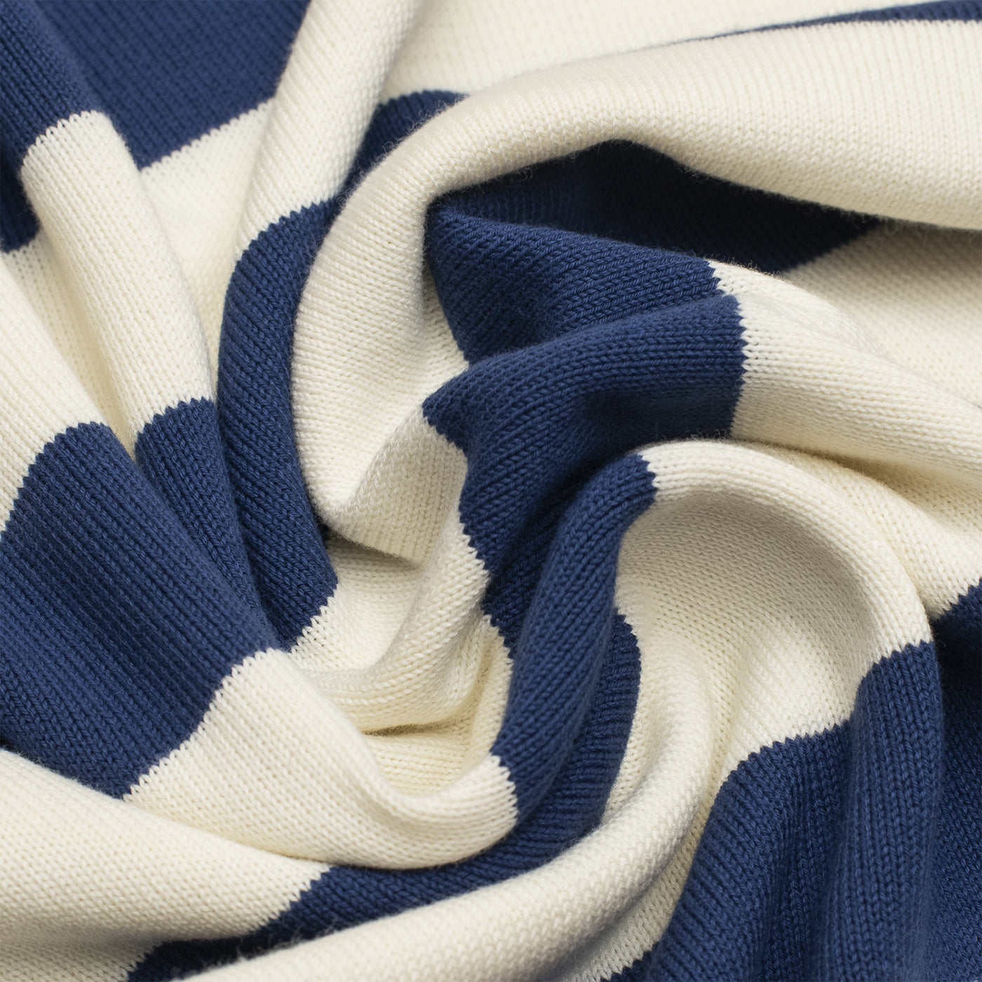Cotton Short Sleeve ‘Skipper’ Tee Navy Stripe