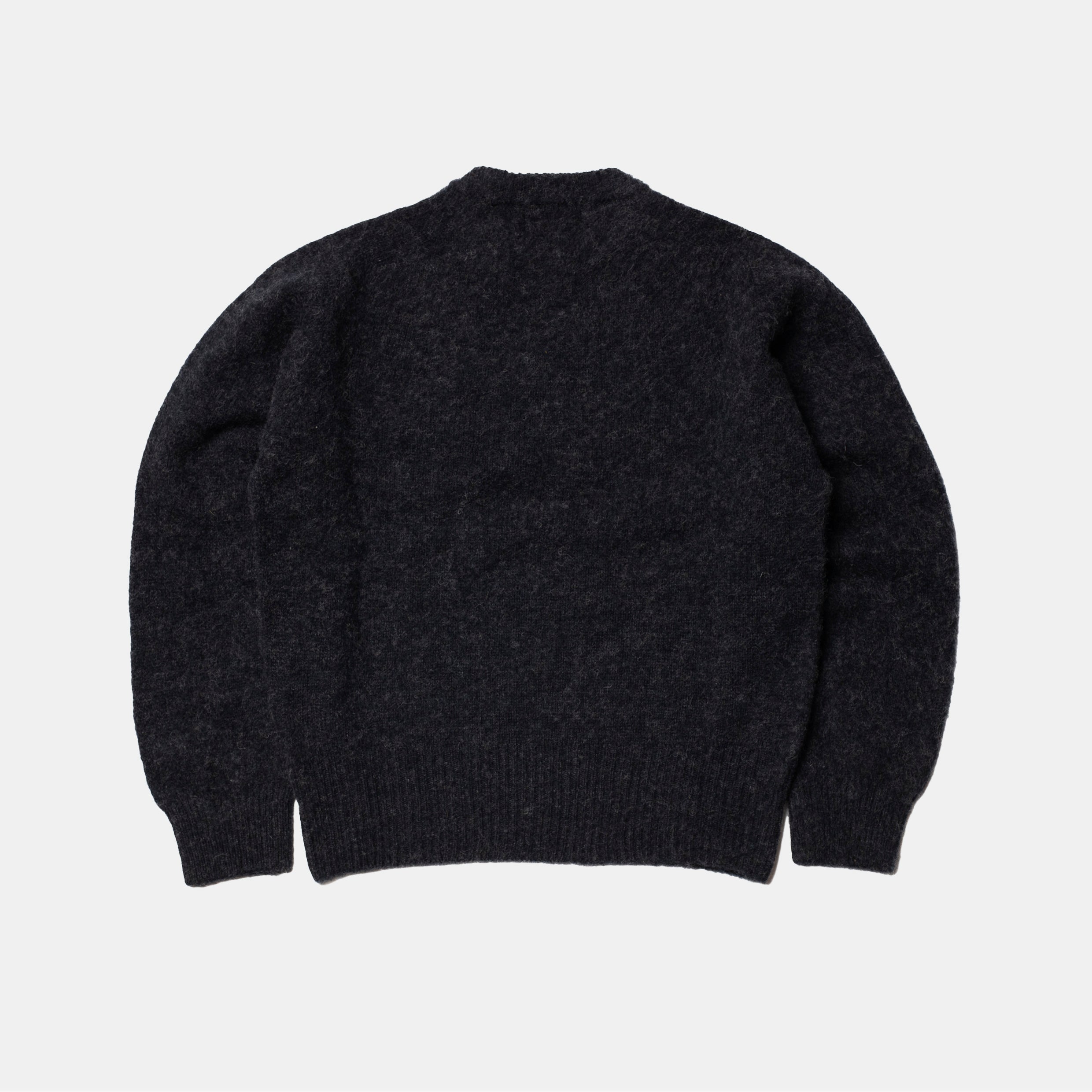 OUR LEGACY BASE ROUNDNECK TWEED BLACK 48 Our Legacy Base Roundneck