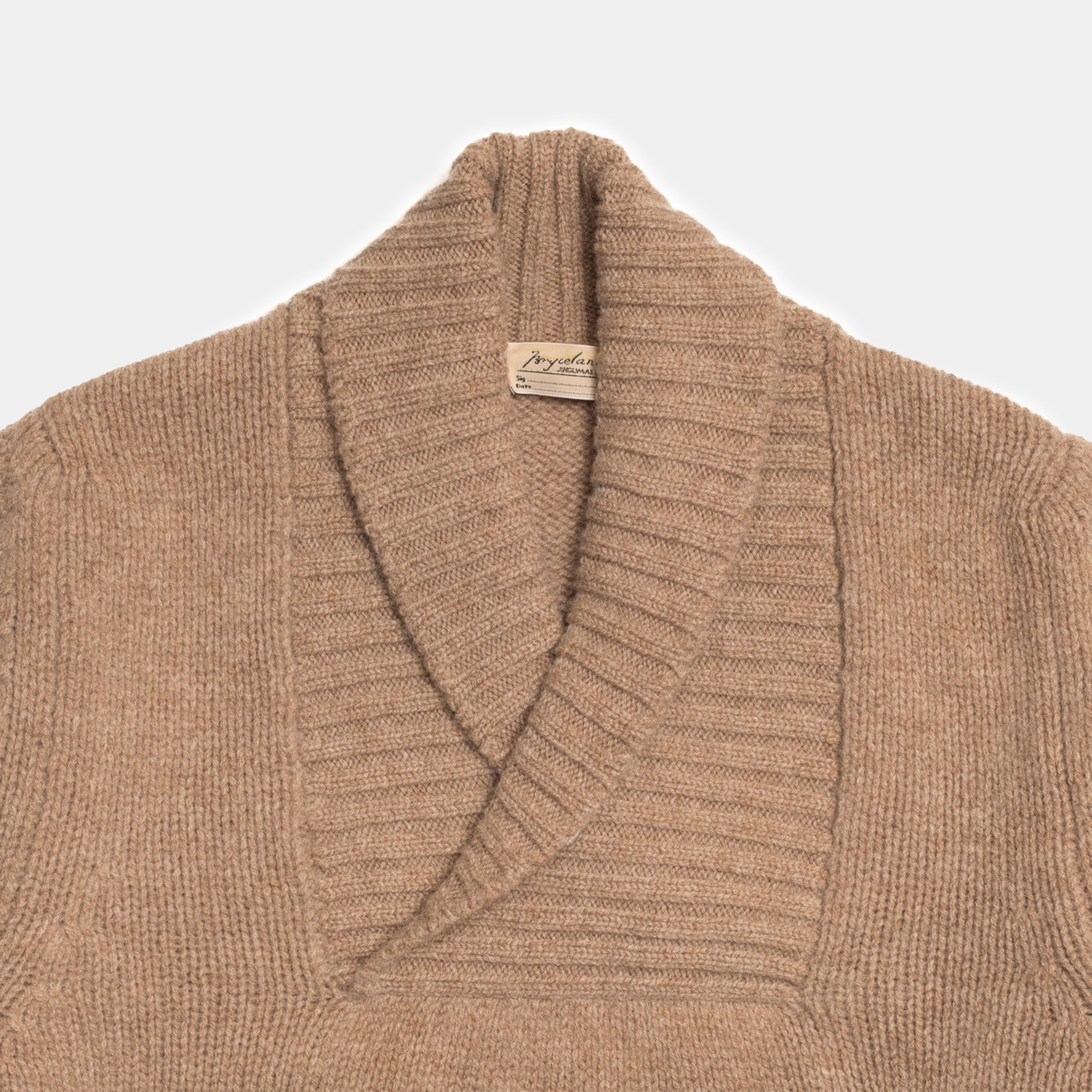 MANOF マノフ】SHAWL COLLAR PULL OVER TOPS お取置品))MANOF マノフ
