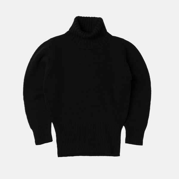 RAF Rollneck Pullover Transatlantic Black – Bryceland's London