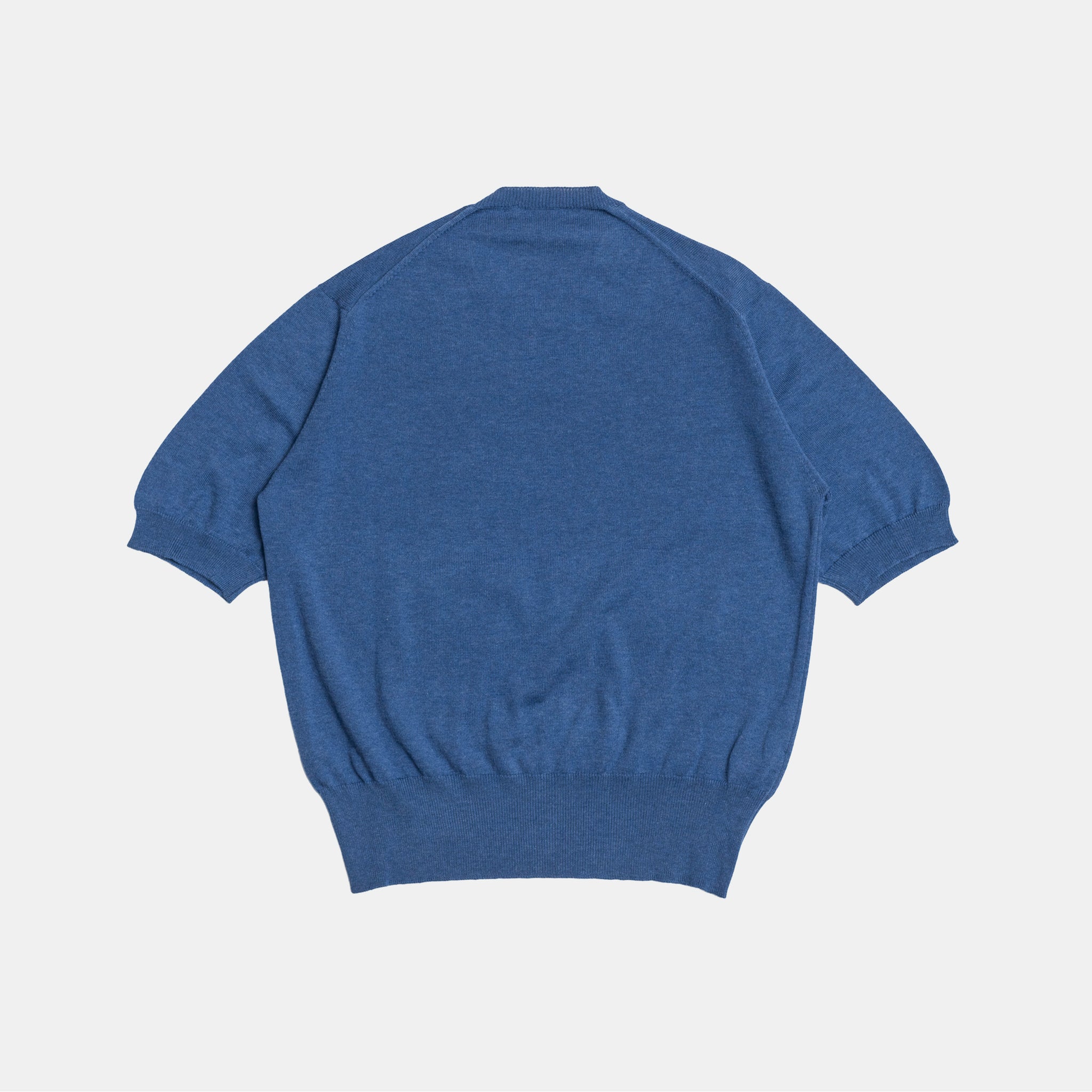 Cotton Short Sleeve ‘Skipper’ Tee Blue