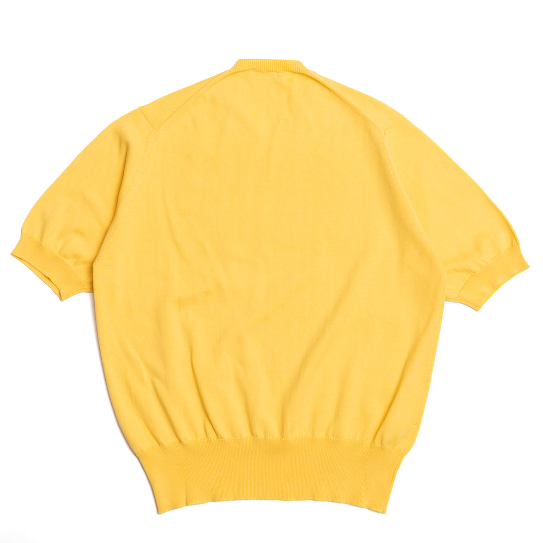 Bryceland’s Cotton Short Sleeve ‘Skipper’ Tee Yellow