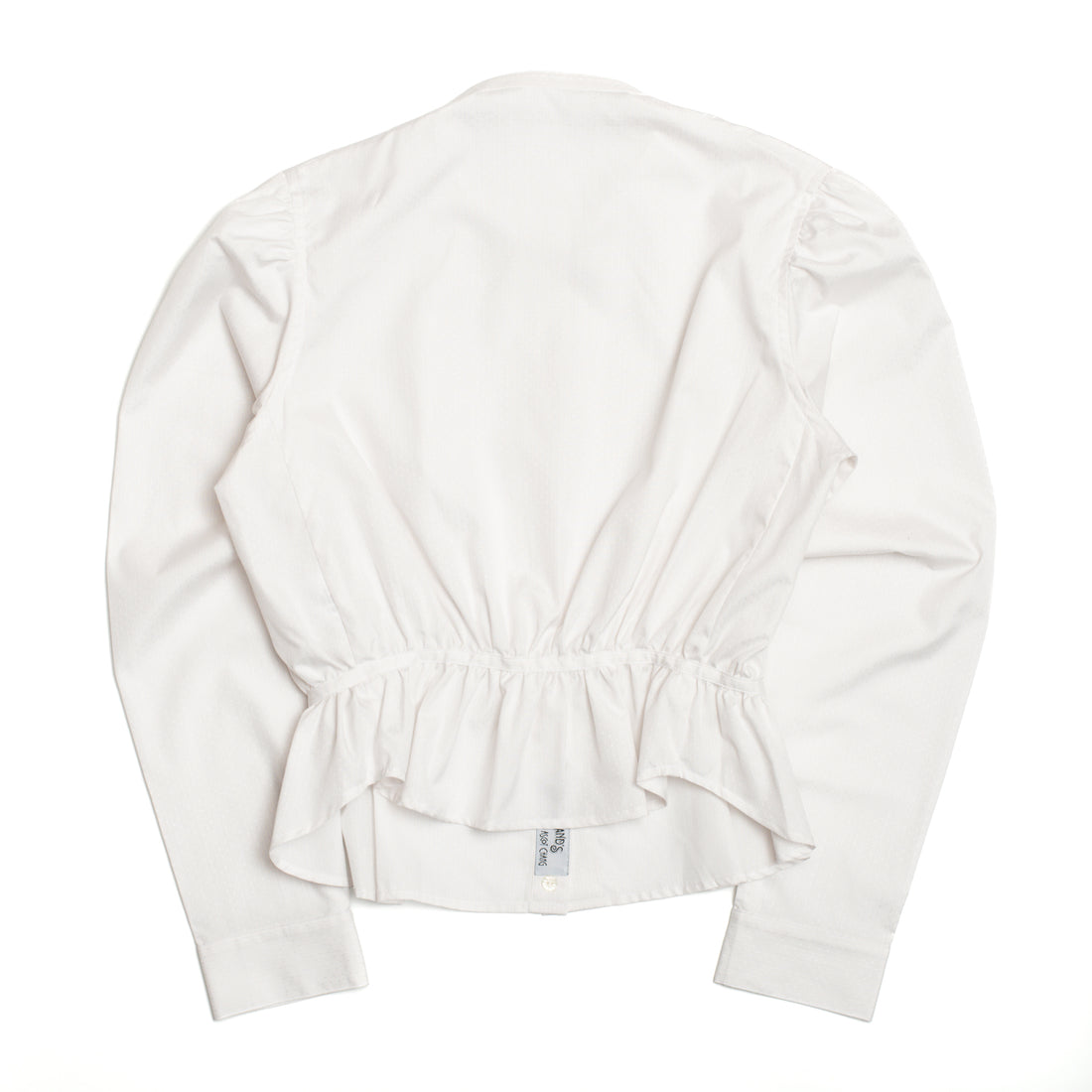 Emmeline Shirtwaist White Jacquard