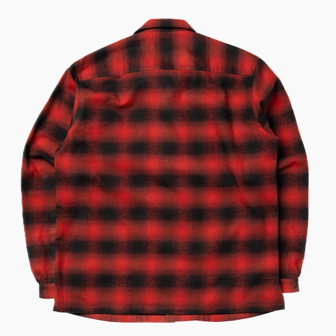 Bryceland's Brushed Cotton Sports Shirt Red Plaid