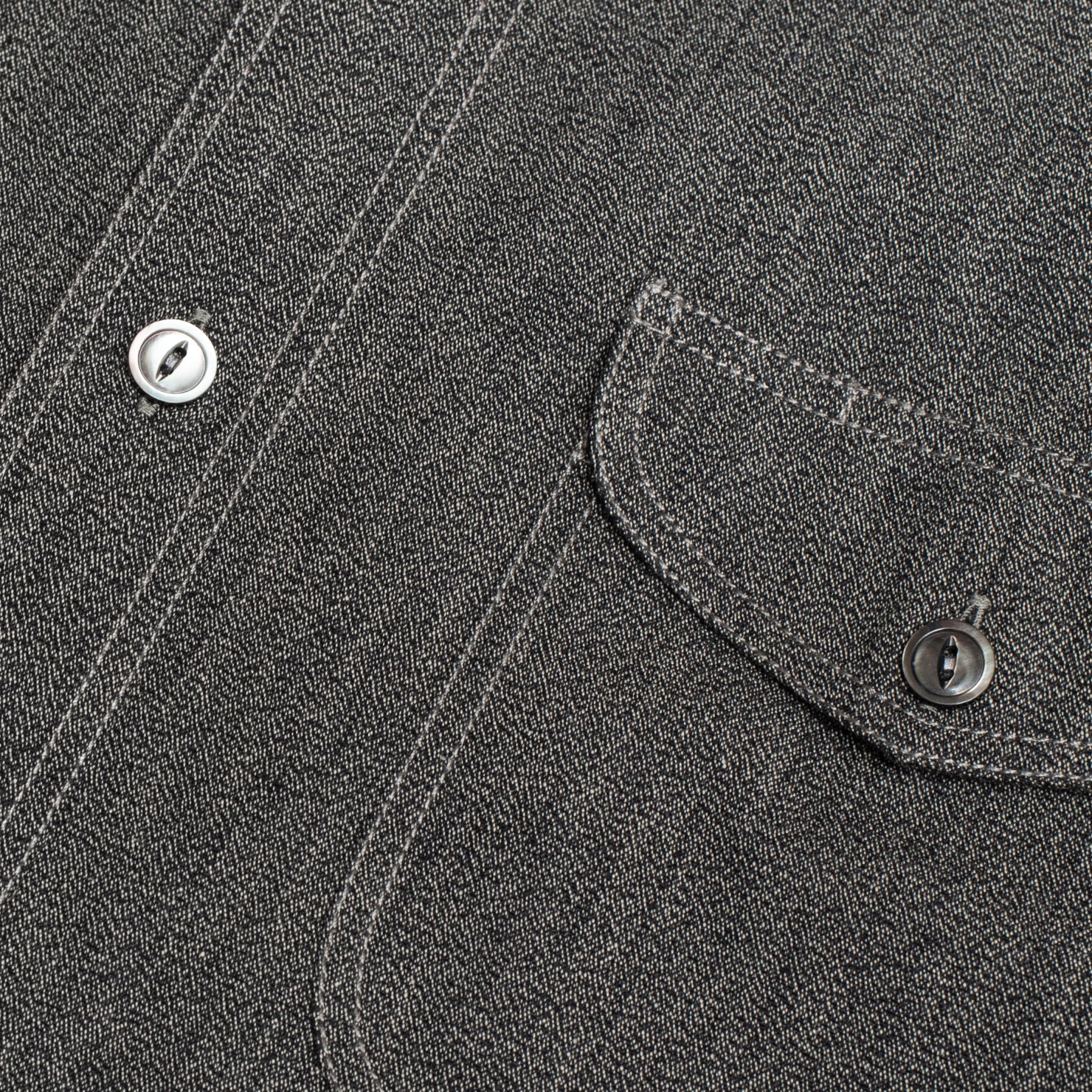 Teardrop Shirt Salt and Pepper – Bryceland's London