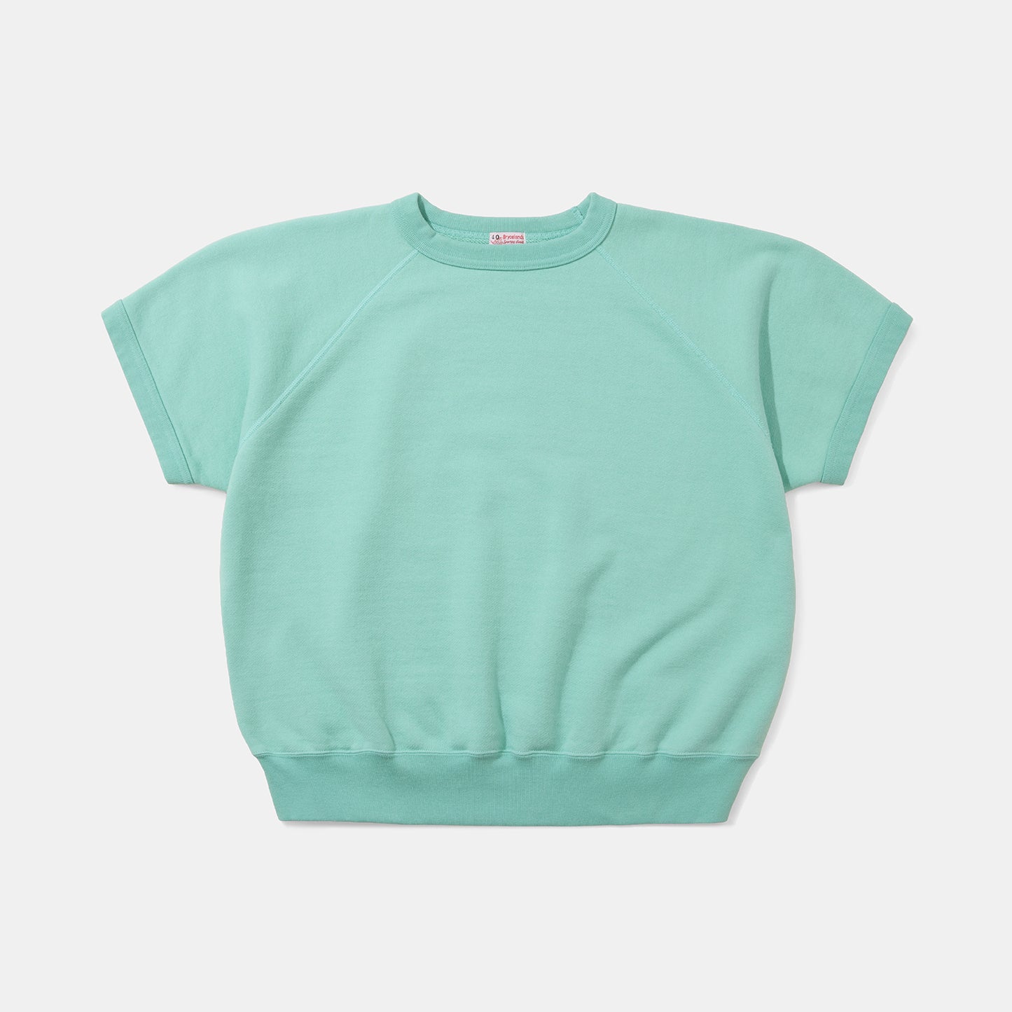 Short Sleeve Raglan Sweatshirt Mint – Bryceland's London