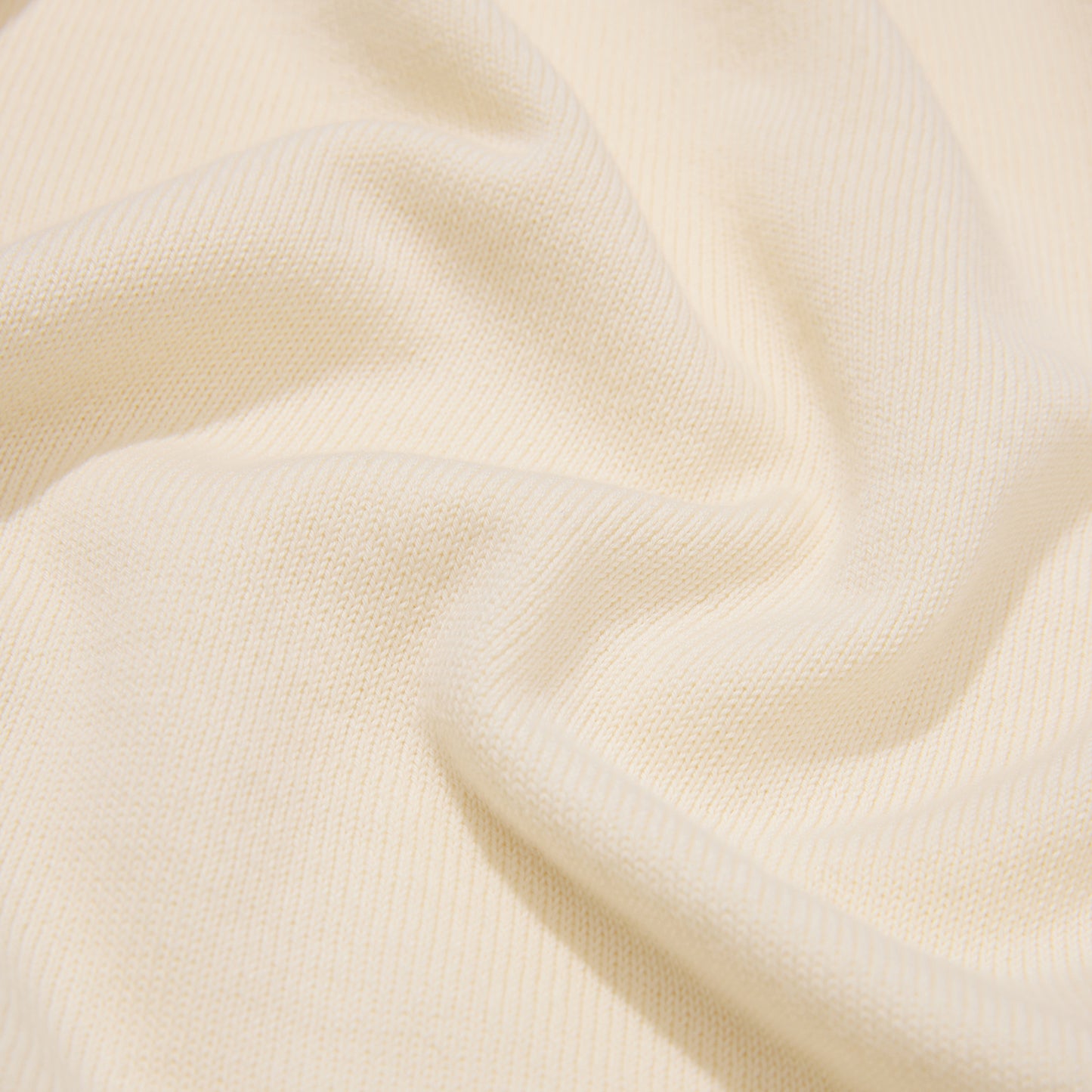 Cotton Short Sleeve ‘Skipper’ Tee Cream/Red