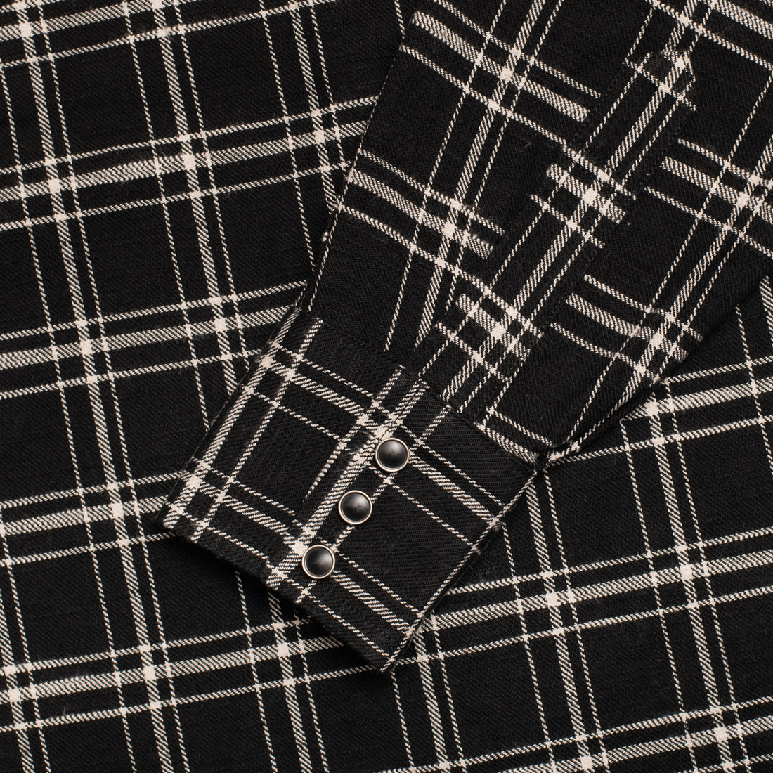 Bryceland's Sawtooth Westerner Black Check Flannel