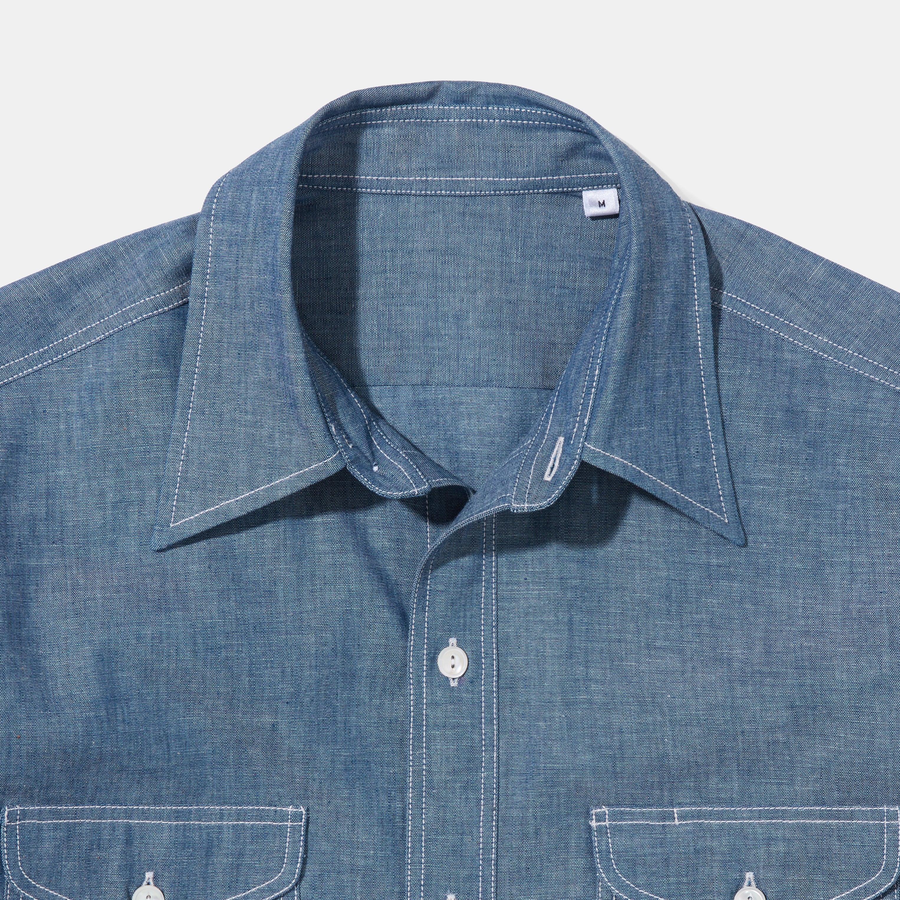 Teardrop Chambray Shirt – Bryceland's London