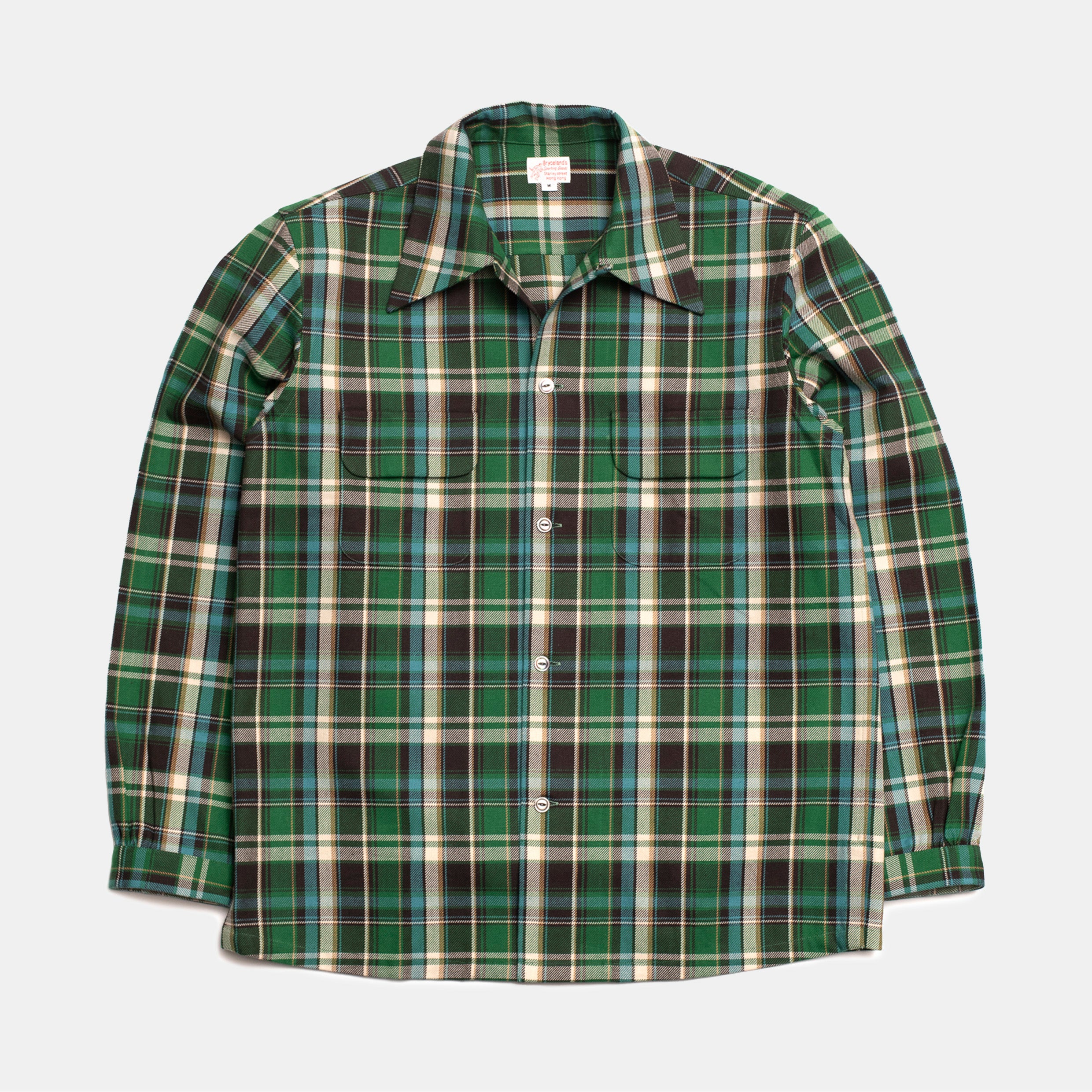 bryceland's sports shirt ネルシャツ M Sport Shirt – Bryceland's London
