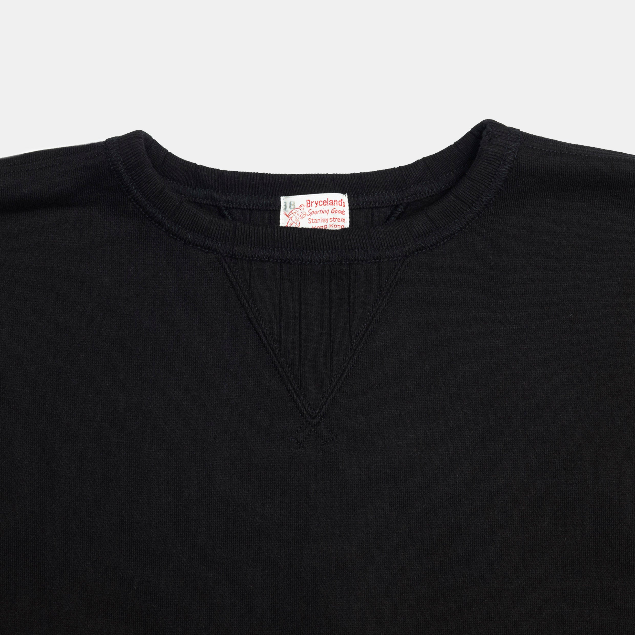 Crewneck Sweatshirt Black – Bryceland's London