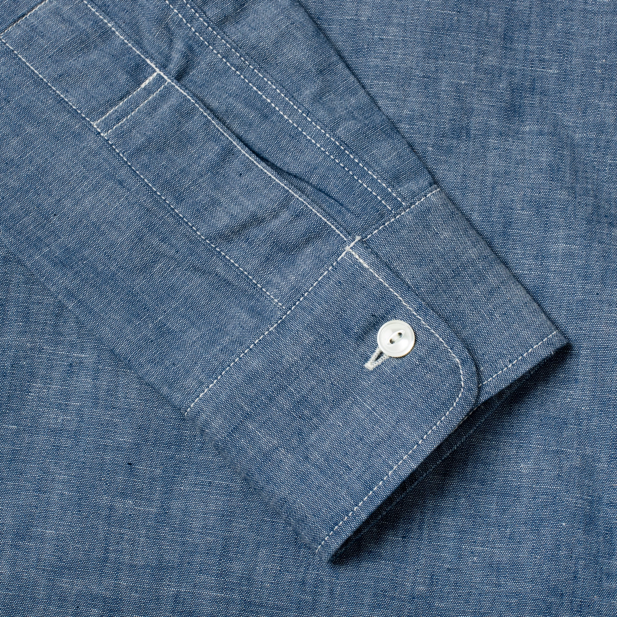 Half-zip Shirt Chambray – Bryceland's London