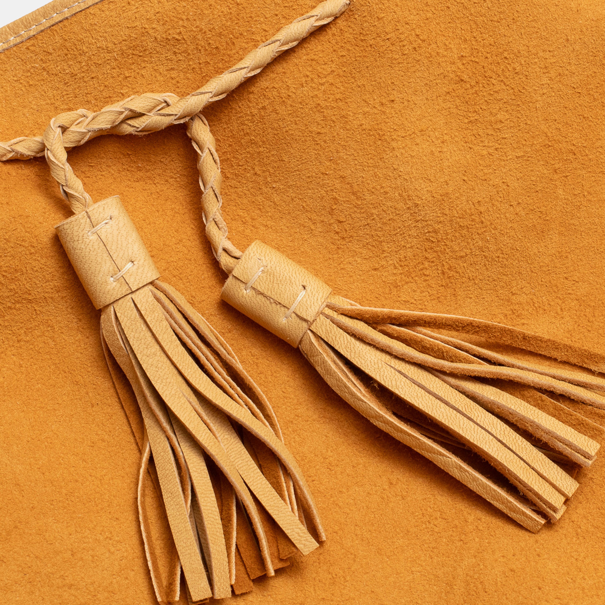 Deerskin Crossbody Bag Tan – Bryceland's London