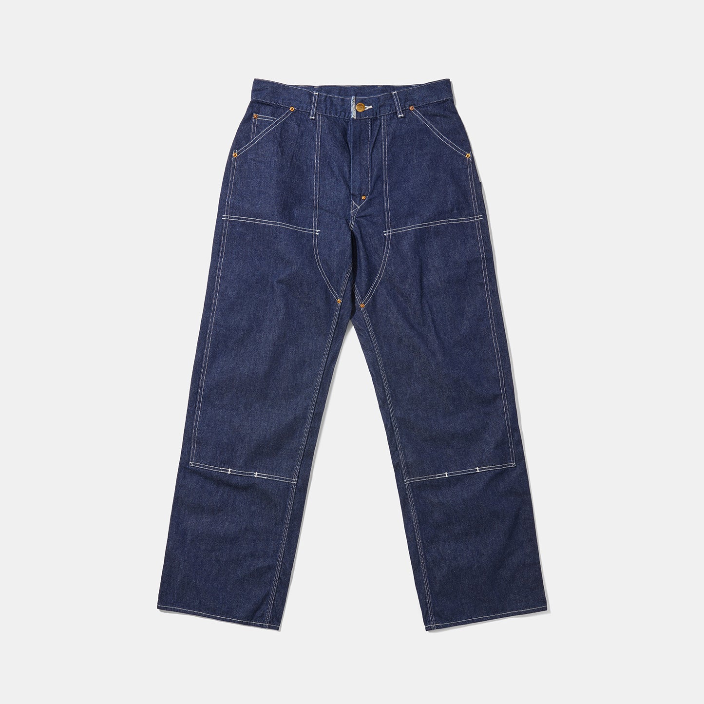 Double Knee Pant Denim – Bryceland's London