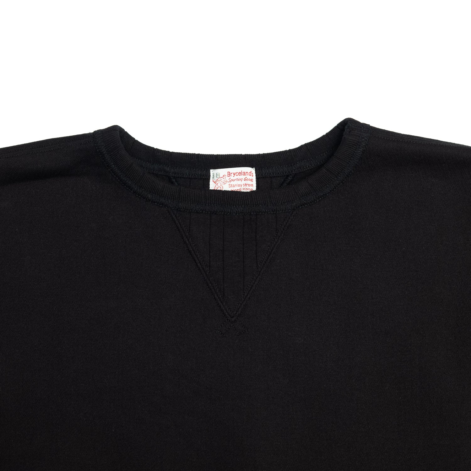 Crewneck Sweatshirt Black – Bryceland's London