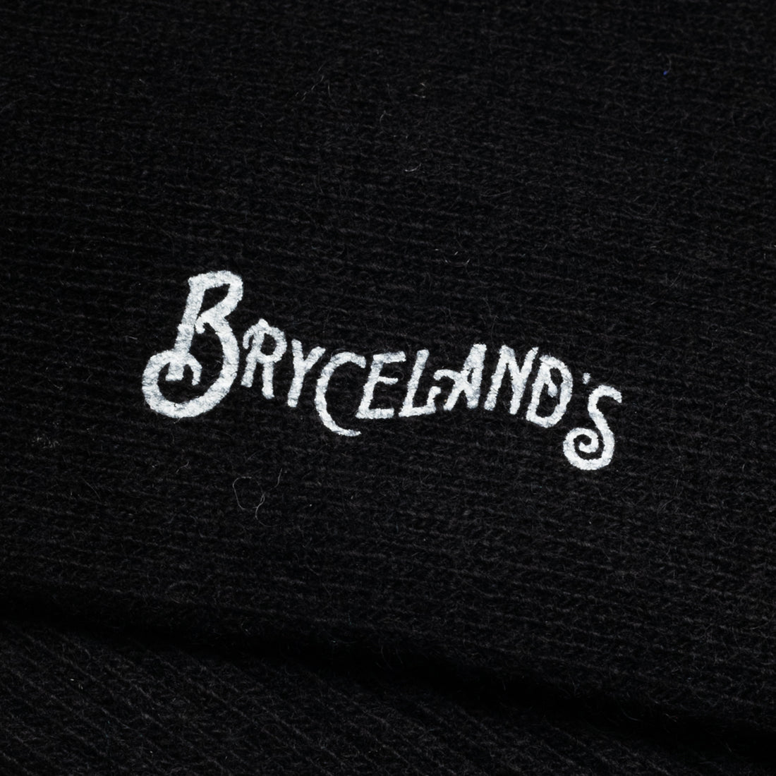 Bryceland's Cashmere Socks Black