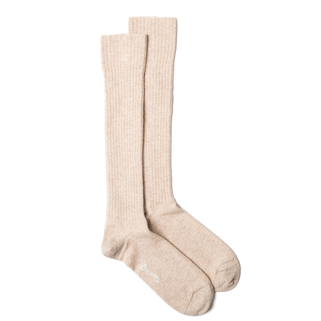 Bryceland's Cashmere Socks Oat