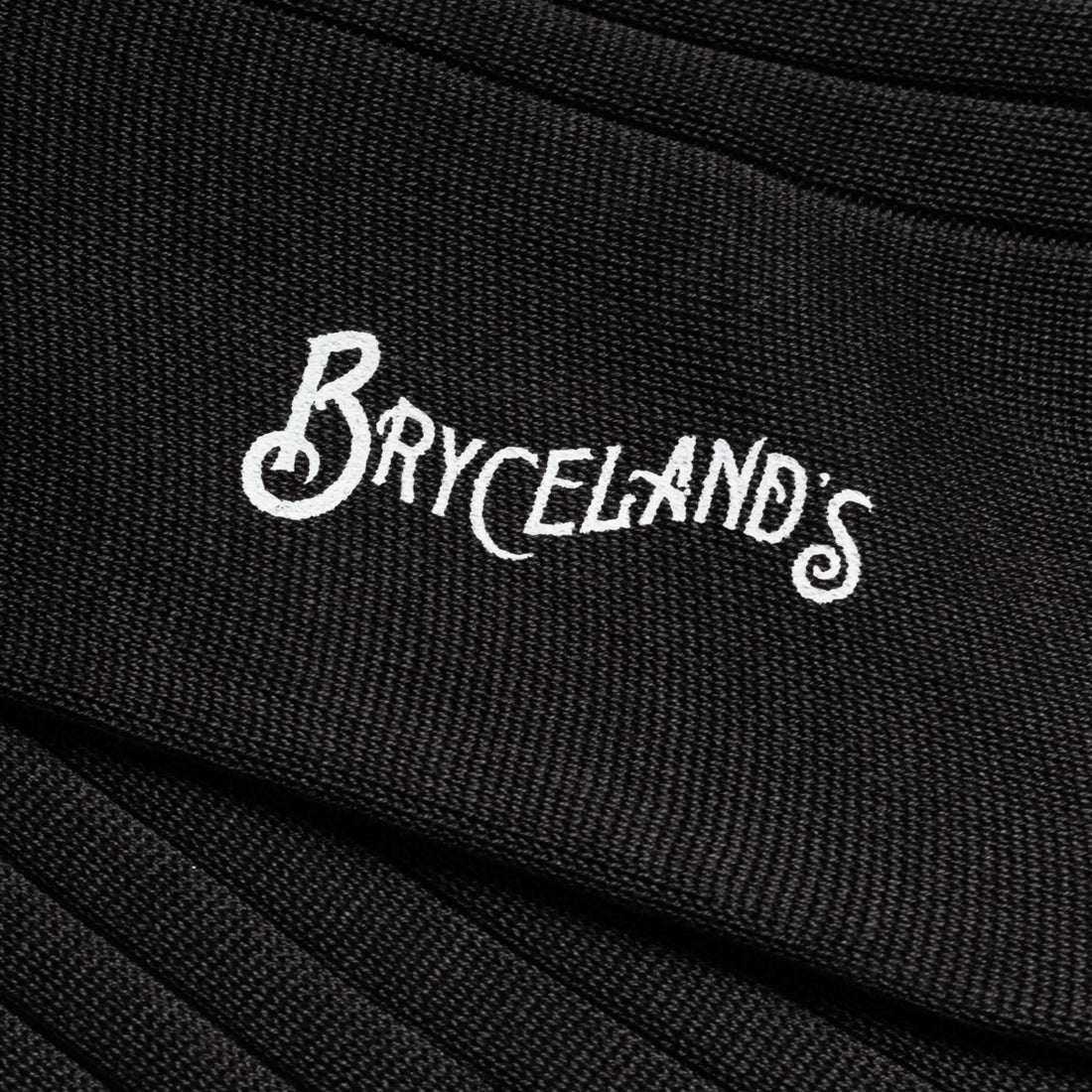 Bryceland's Cotton Socks Charcoal