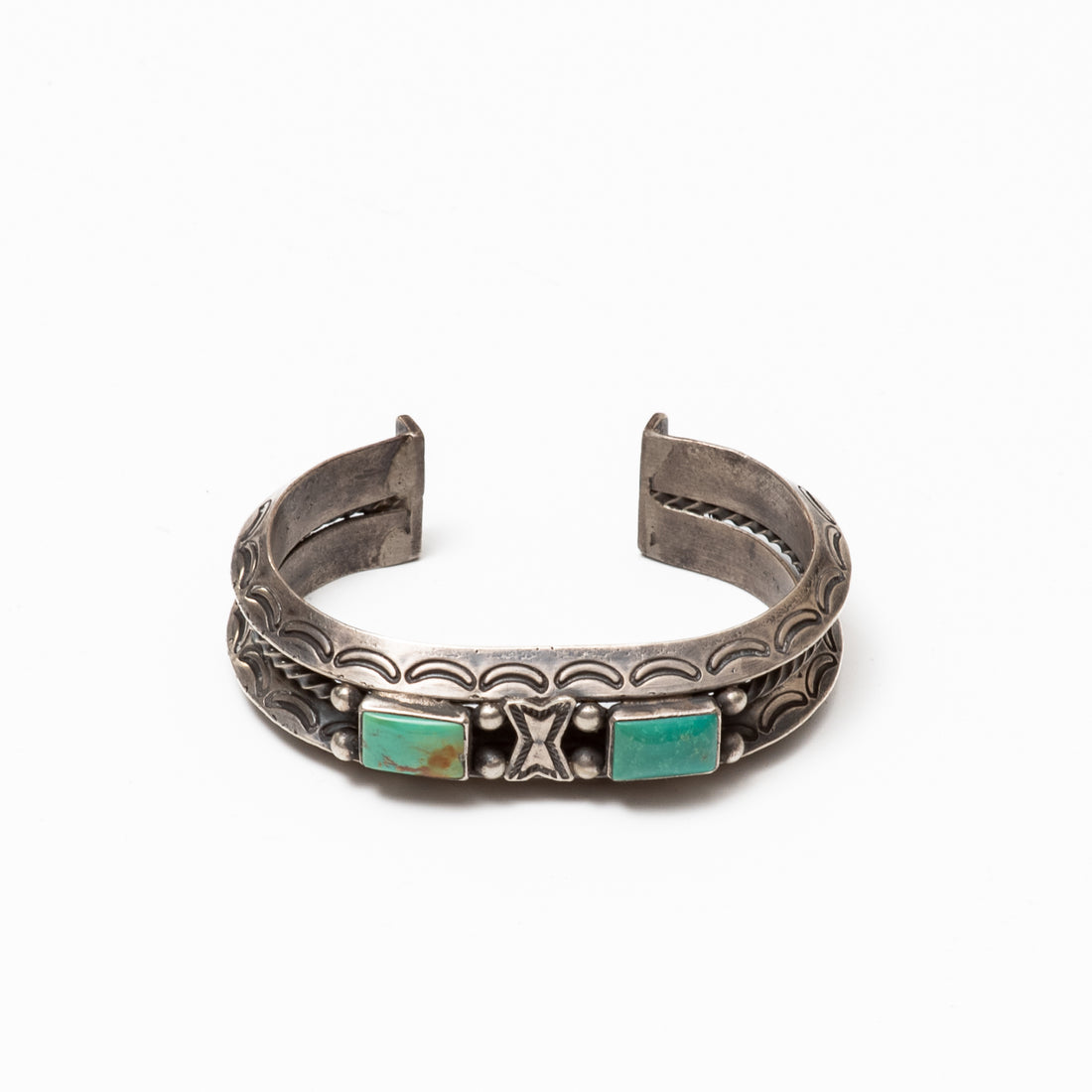 Red Rabbit Trading Co. Double Stone Row Cuff