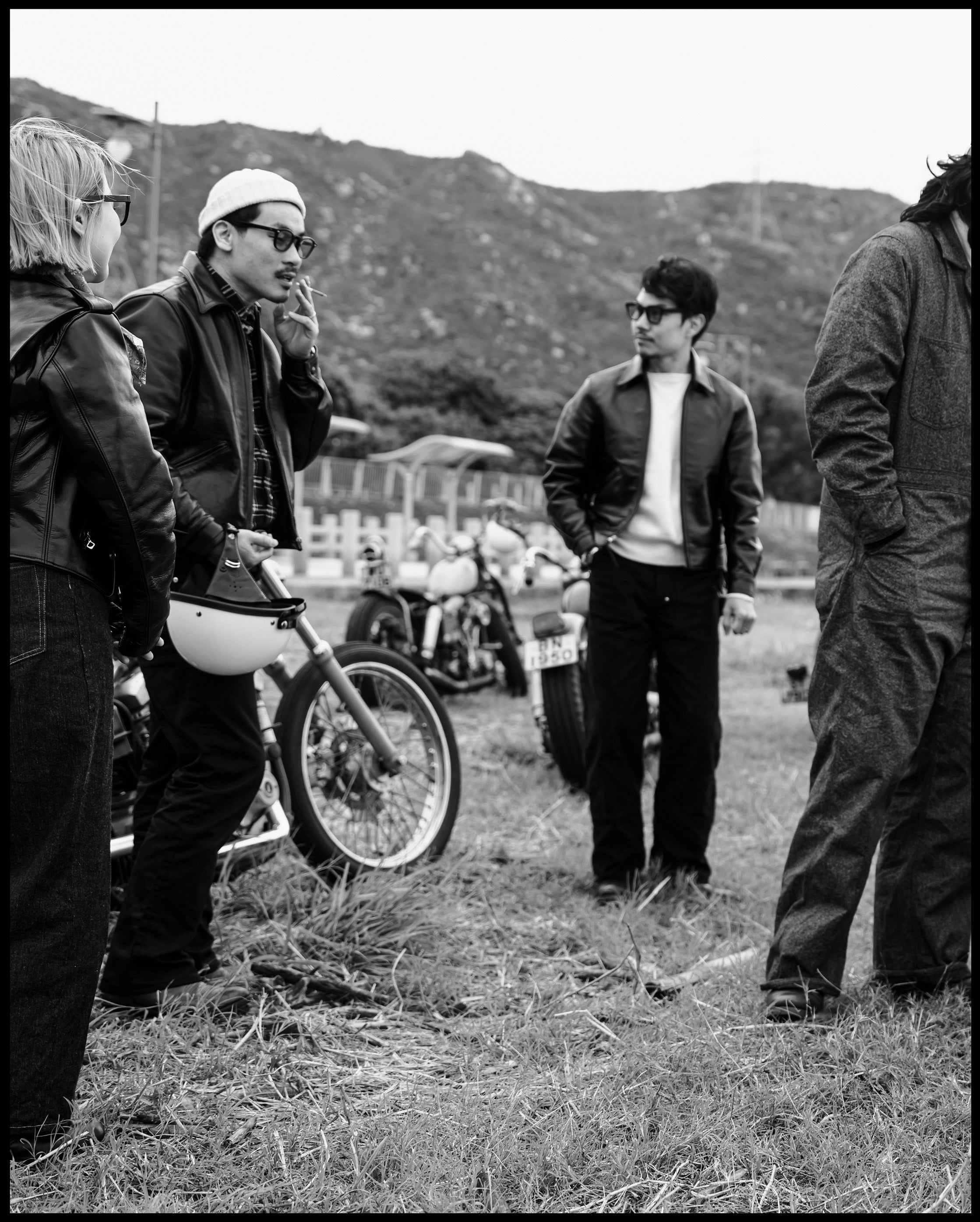 ジャケット・アウター blind leading the blind velor riders The Riders | Bryceland's Leather Jacket – Bryceland's London