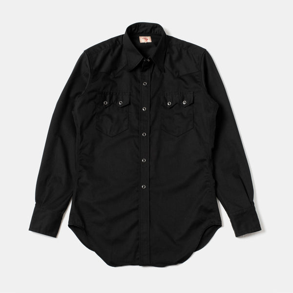 Bryceland's Officer Shirt Black サイズ15 sw-black-01_grande.jpg?v=