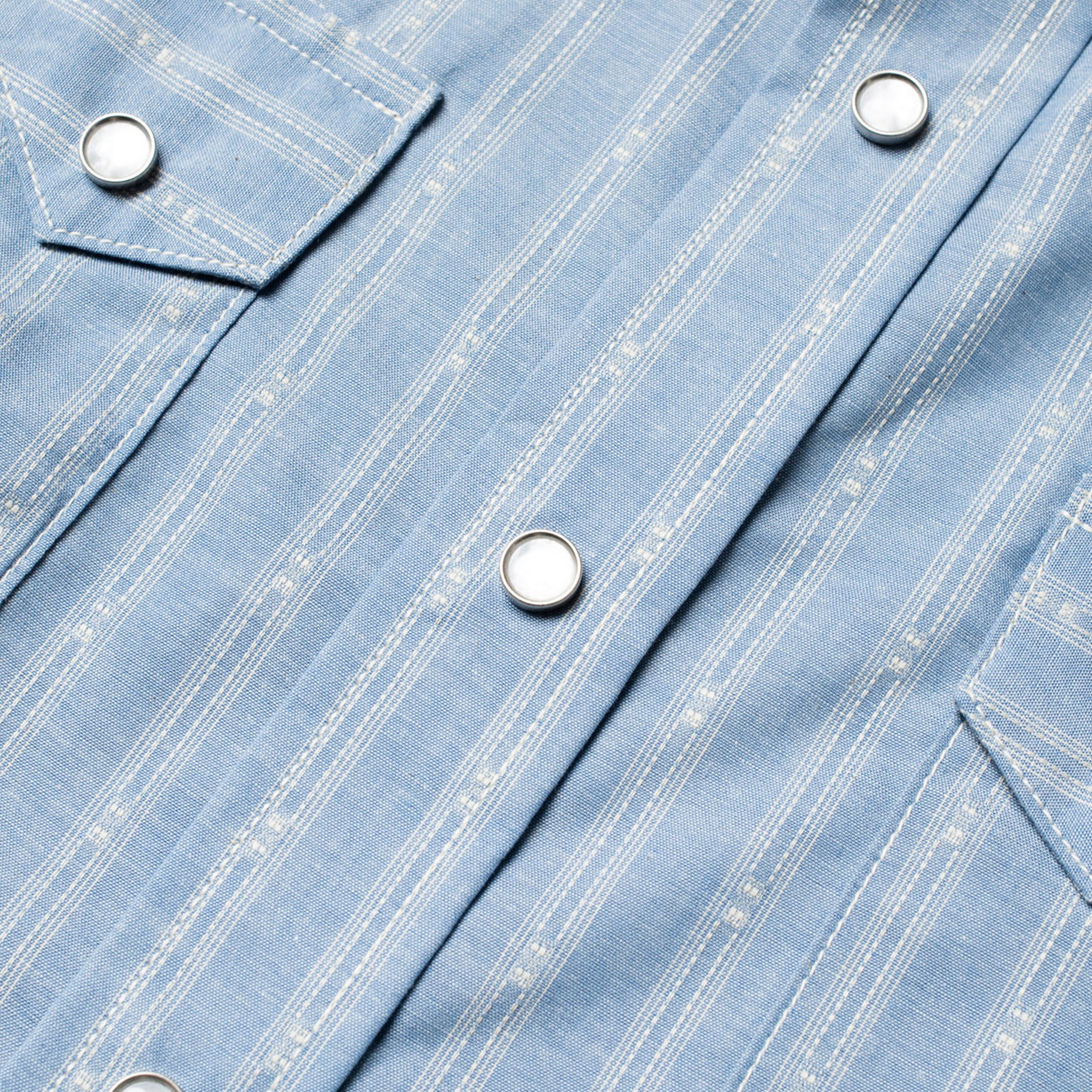 美品 BRYCELAND'S SAWTOOTH WESTERNER DOBBY Sawtooth Westerner Shirt White | Bryceland's & Co. – Bryceland's