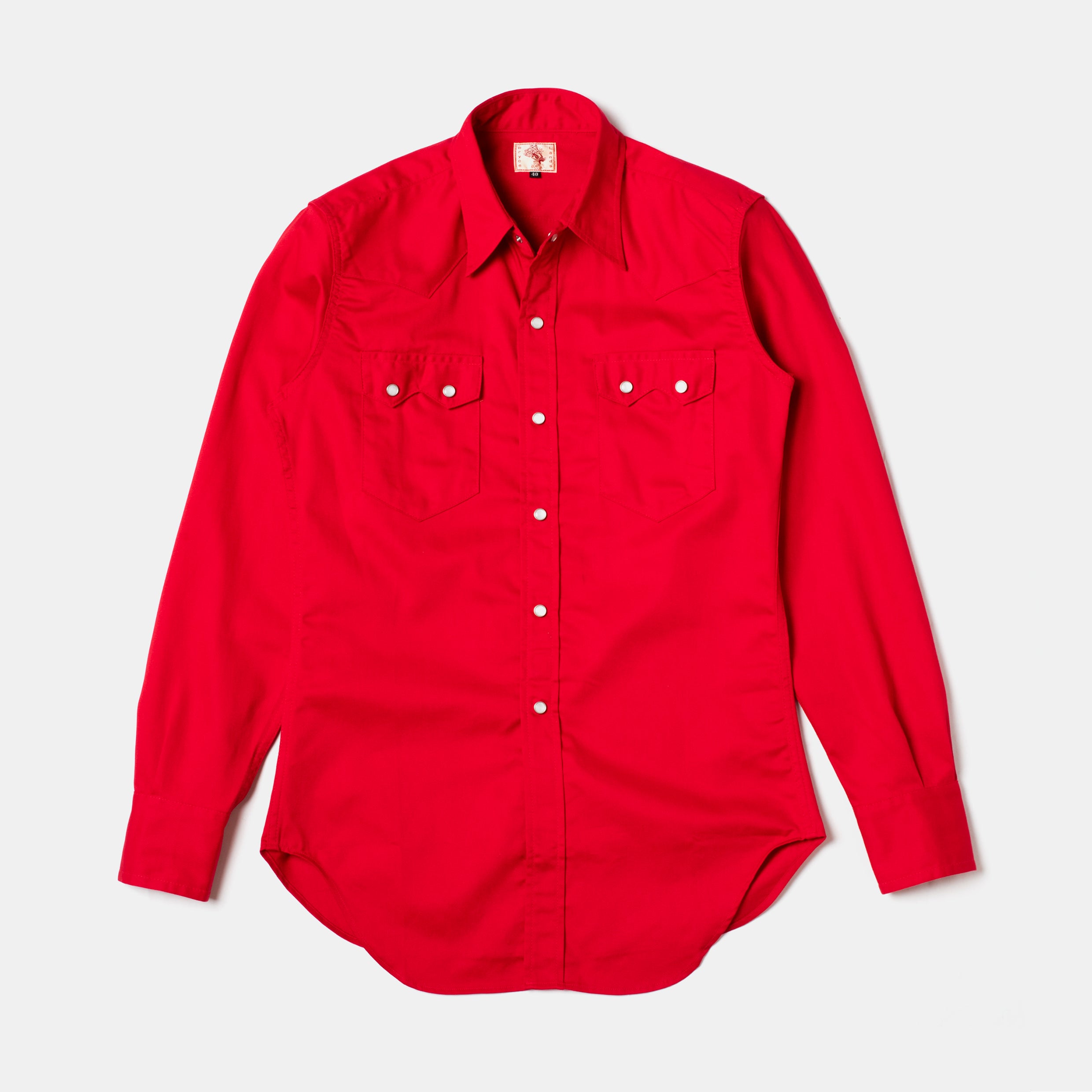 Sawtooth Westerner Shirt Red | Bryceland's & Co. – Bryceland's London