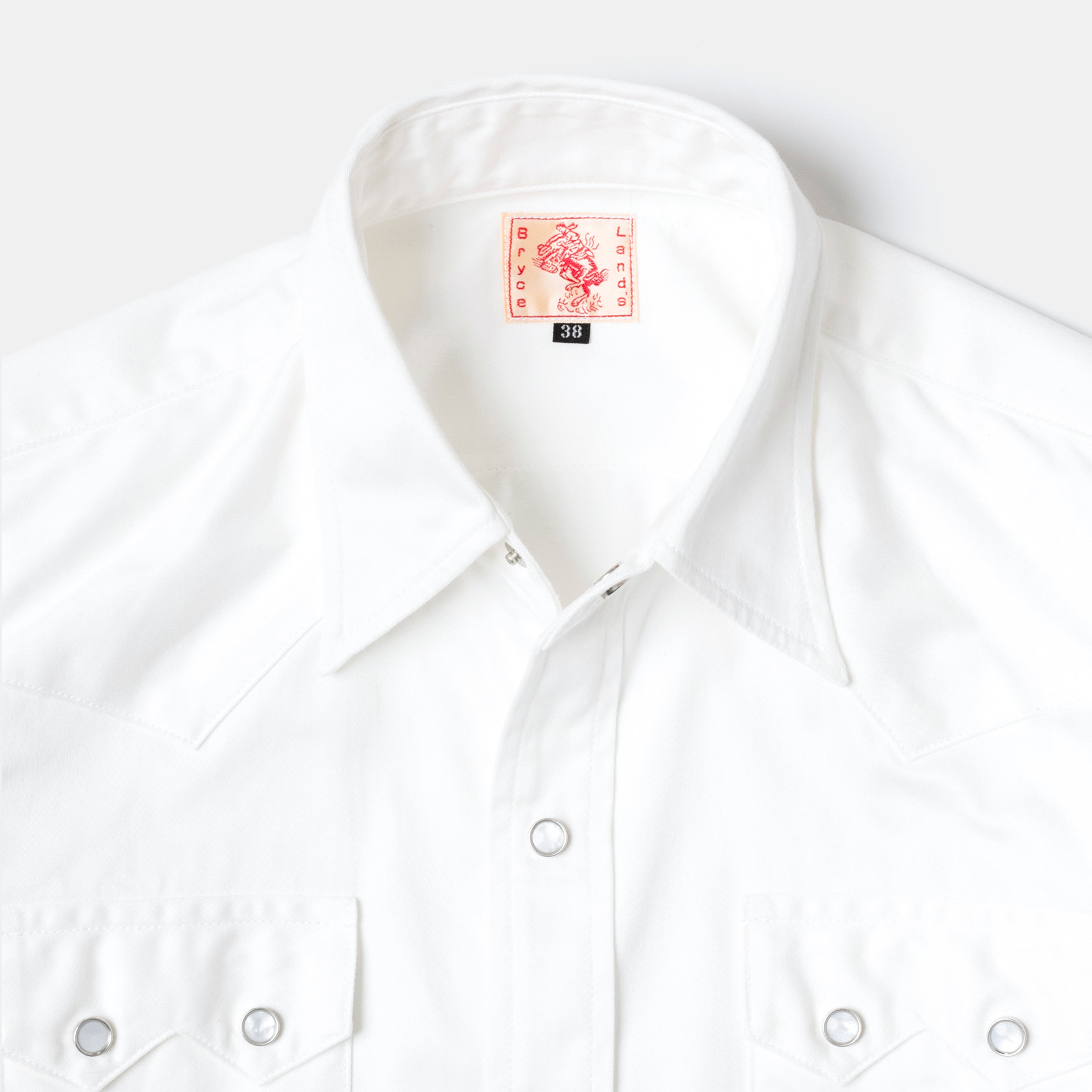 Sawtooth Westerner Shirt White | Bryceland's & Co. – Bryceland's