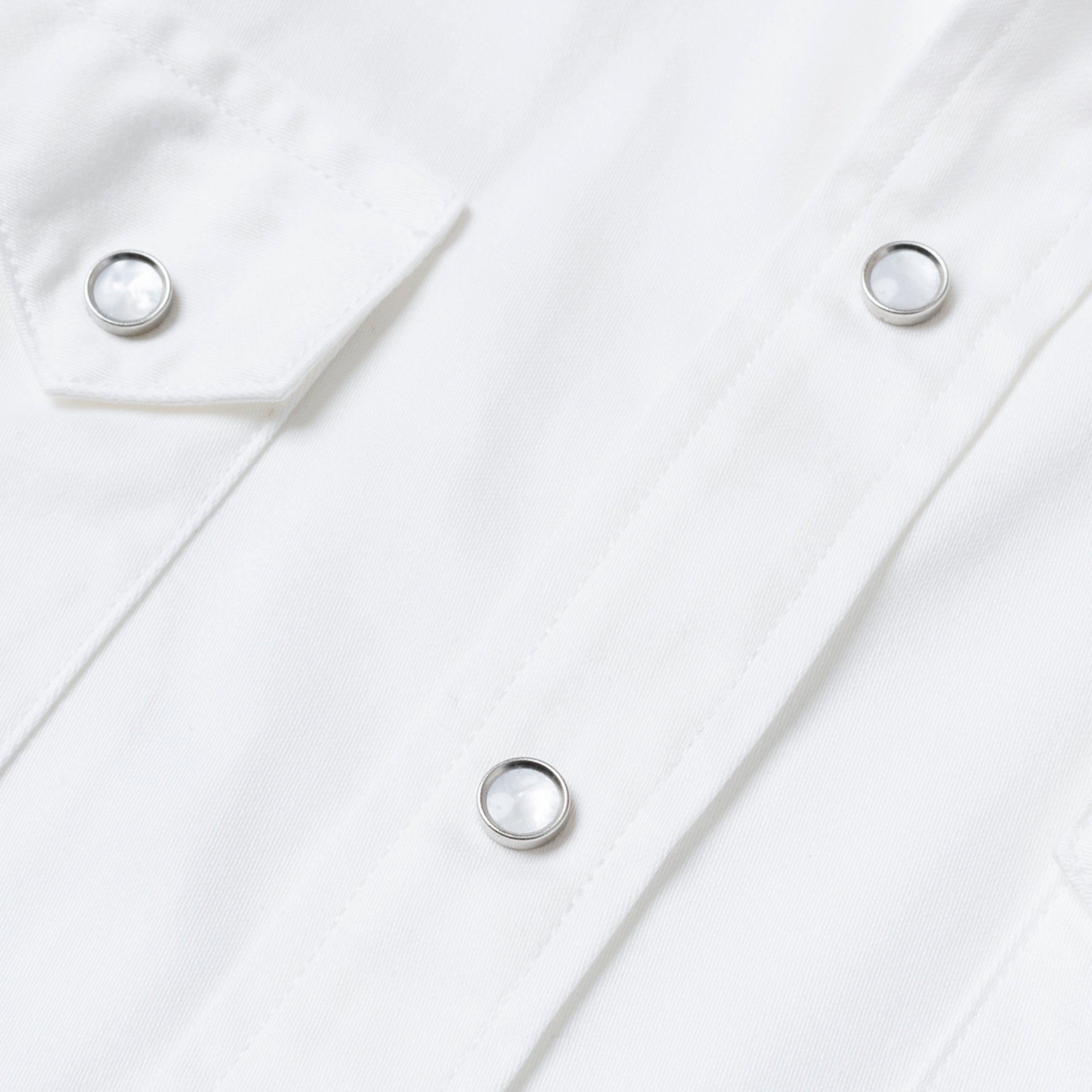 Sawtooth Westerner Shirt White | Bryceland's & Co