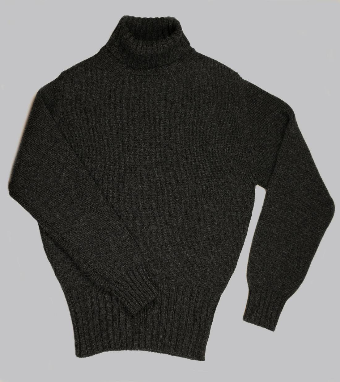 Bryceland's RAF Rollneck Pullover Charcoal